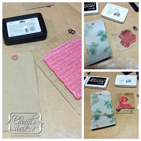 Christmas Tag Swap using Sizzix Eclips and Stamp2Cut
