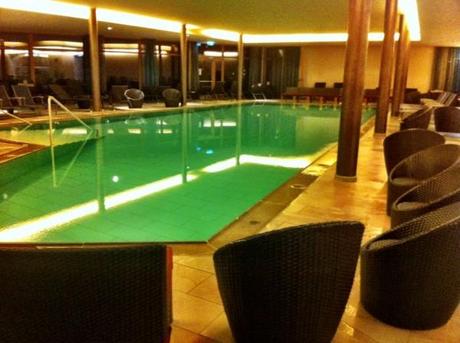 Pool area at Hotel Falkensteiner Hotel & Spa in Bad Leonfelden, Austria