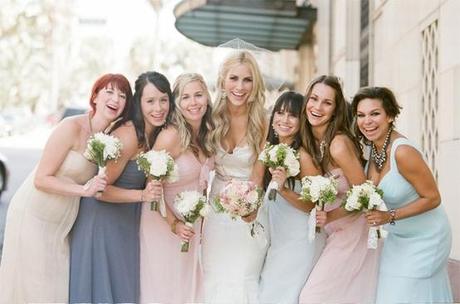 Different Color Bridesmaid Dresses