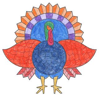 Turkey Coloring Page