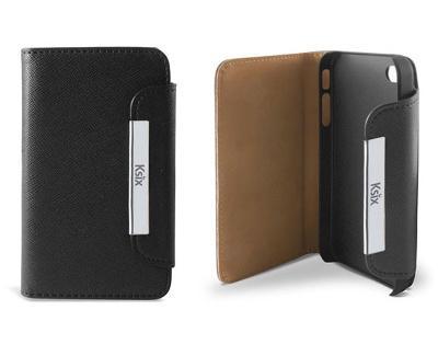 Ksix Wallet Case for iPhone 4, iPhone 4S