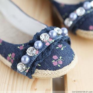 Shoes with China Beads