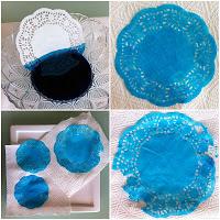 Dye Paper Doilies