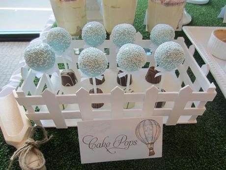 Hot Air Balloon Christening Styled by Cakes by Joanne Charmand