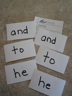 Easy Sight Words Game