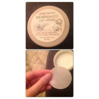 Josie Maran Bear Naked Nail Wipes