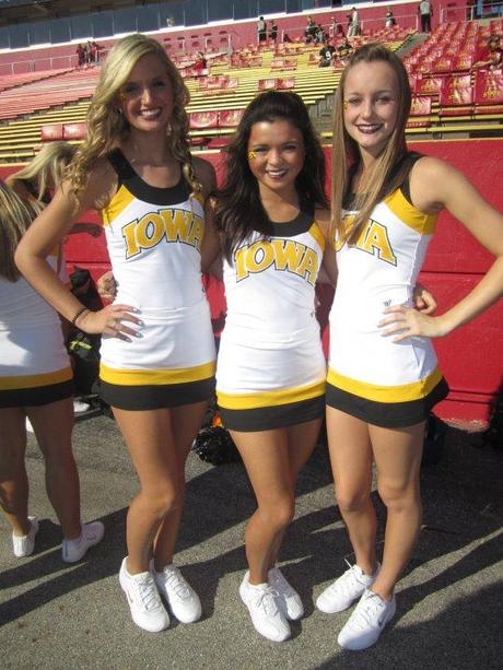 University of Iowa Cheerleaders