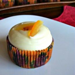 Ginger Carrot Cupcakes with Orange Cream Cheese Frosting