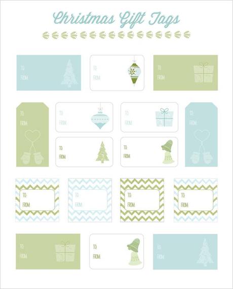 Free Printable Friday: Christmas Tags