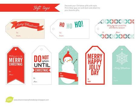 Free Printable Friday: Christmas Tags