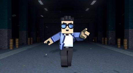 Minecraft gangnam style Oppa Minecraft Style: Dancing Blocks Parody Gangnam Style