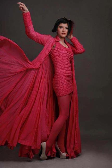 Veet Miss Super Model Contest 2012-2013 Designer Adnan Pardesi Outfits a Lecherous Reckon