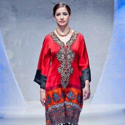 Silk Collection 2012-2013 by Shirin Hassan with Squeamish Endearing & Recherché Block Print Conceptions