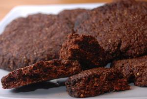 Almond flour choc biscuits