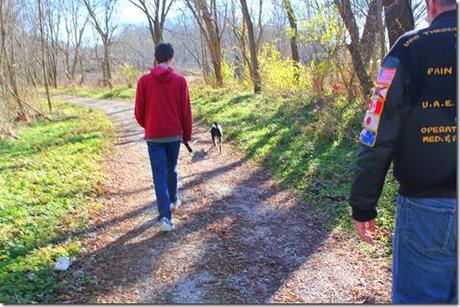 Walking By The River With Ellie