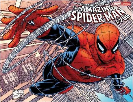 AMAZING SPIDER-MAN #700 QUESADA VARIANT 