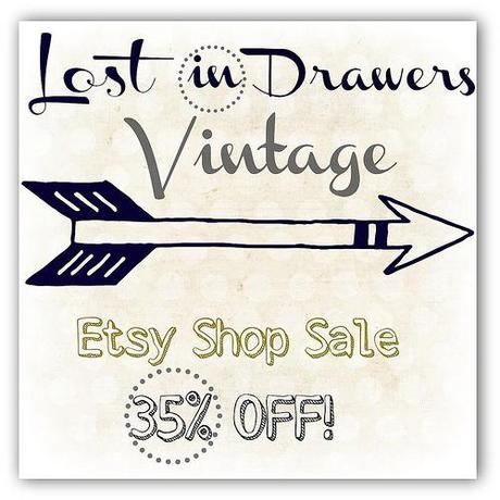 Lost in Drawers Vintage-Etsy Shop Sale