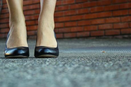 New In: Black Leather Pumps