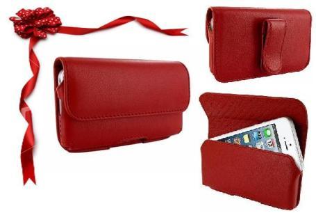 Red Leather iPhone 5 Case