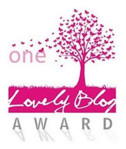 Wow! Nominated for the One Lovely Blog Award!