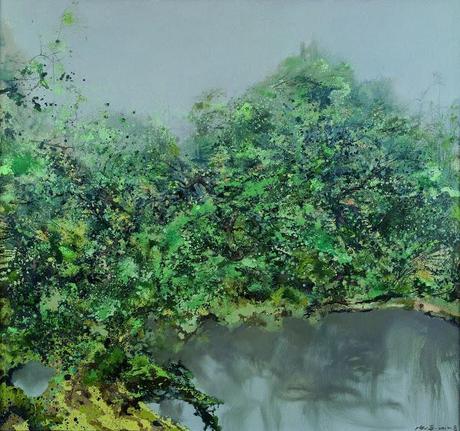 East meets West - Contemporary Chinese Landscapes. Hong Ling @ Asia House.