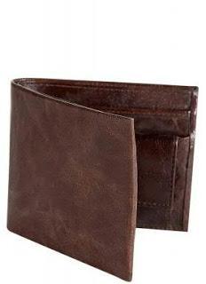  Van Heusen Brown Leather Wallet for Men