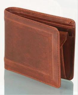 Oilpullup Wallet for Men in Burnished Leather