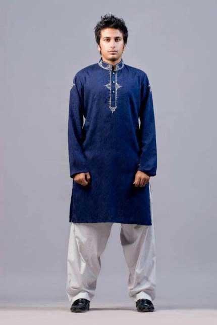 Men Shalwar Kameez Collection for Winter 2012-2013 by Ittehad Textile a Recherché & Imperishable Collection