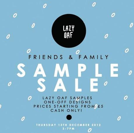 Lazy Oaf Friends and Family Sample Sale