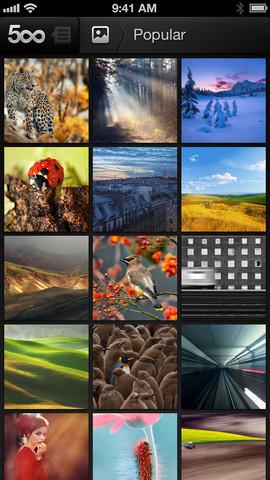 500px.com's iOS App
