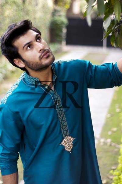 Kurta Designs 2013 for Men by Zayn Rashid a Most Posthumous & Mesmeric Designs for Winter