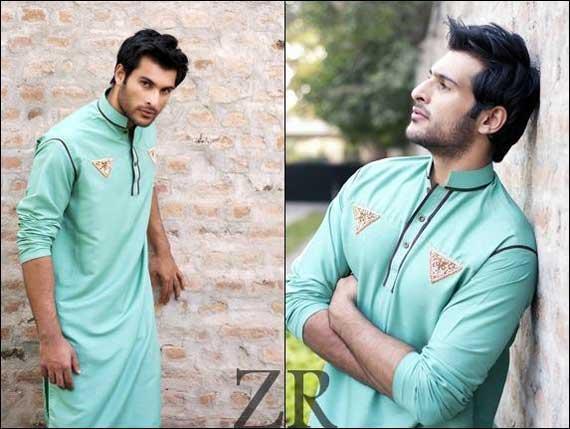 Kurta Designs 2013 for Men by Zayn Rashid a Most Posthumous & Mesmeric Designs for Winter