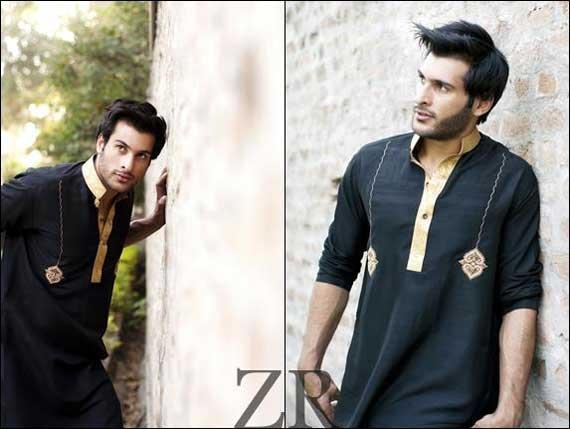 Kurta Designs 2013 for Men by Zayn Rashid a Most Posthumous & Mesmeric Designs for Winter