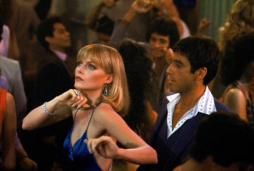 Michelle Pfeiffer, Scarface. Best nightclub dresses in a film of all time.
