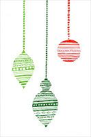 Christmas Ornament Card