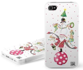 iPhone 4 / 4S DecalGirl Hard Cover - Christmas Circus