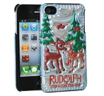 iPhone 4 / 4S Cover - Rudolph under the Christmas Tree