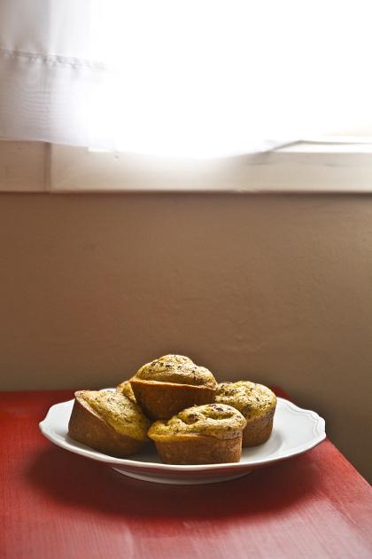 orange clove pomander muffins