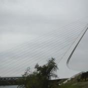 Profile of the Sundial Bridge Redding CA