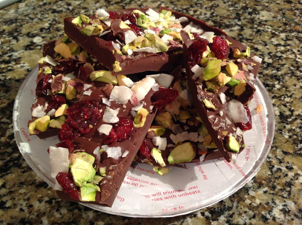 Recipe: Chocolate Holiday Bark