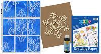 Snowflake Art Trading Cards