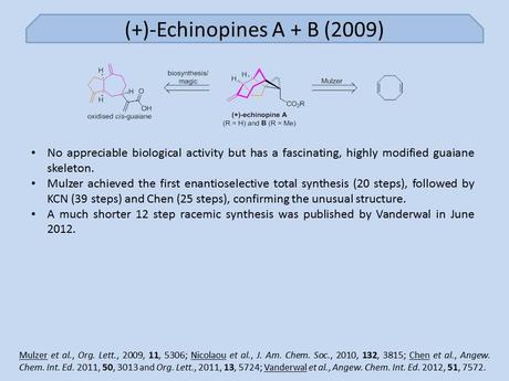 Mulvember 2: Echinopines A and B