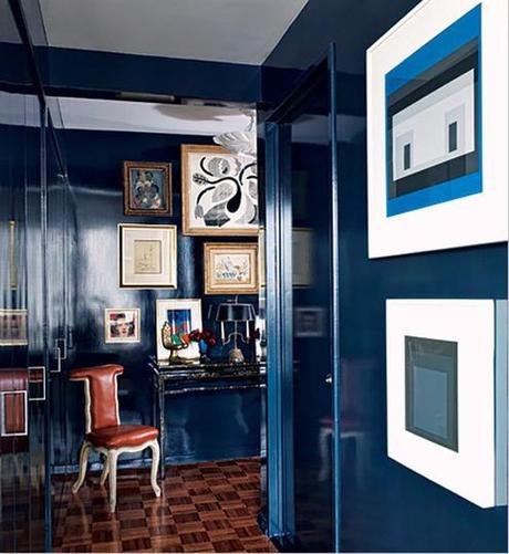 Miles Redd Interior Design + Using Navy Blue in Interior Design