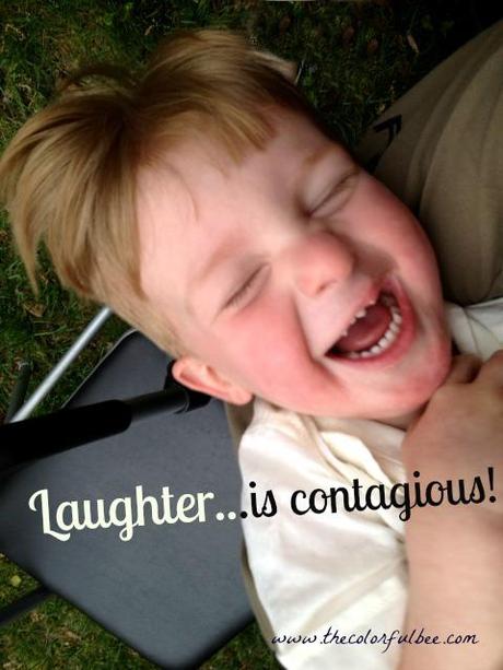 Laughter is contagious; laughter in children