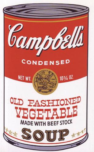 Campbells Soup by Andy Warhol Andy Warhol: Original Art, Brand Building and Social Media