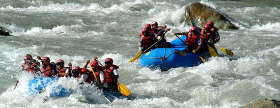 River Rafting in Kashmir