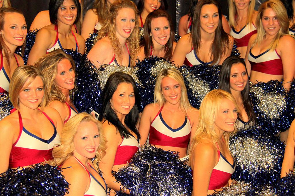 CFL Cheerleaders at the Grey Cup