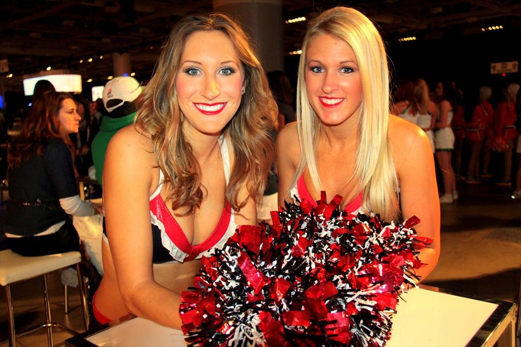 CFL Cheerleaders at the Grey Cup