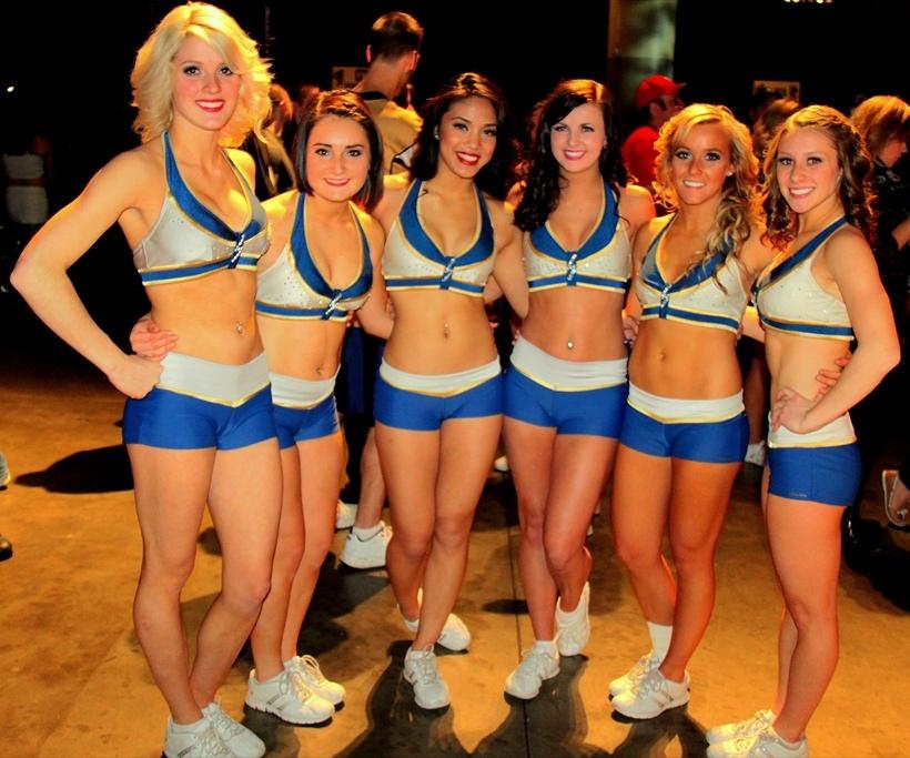 CFL Cheerleaders at the Grey Cup