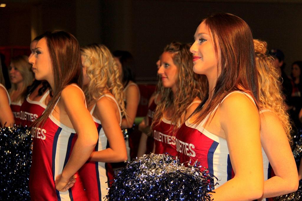 CFL Cheerleaders at the Grey Cup